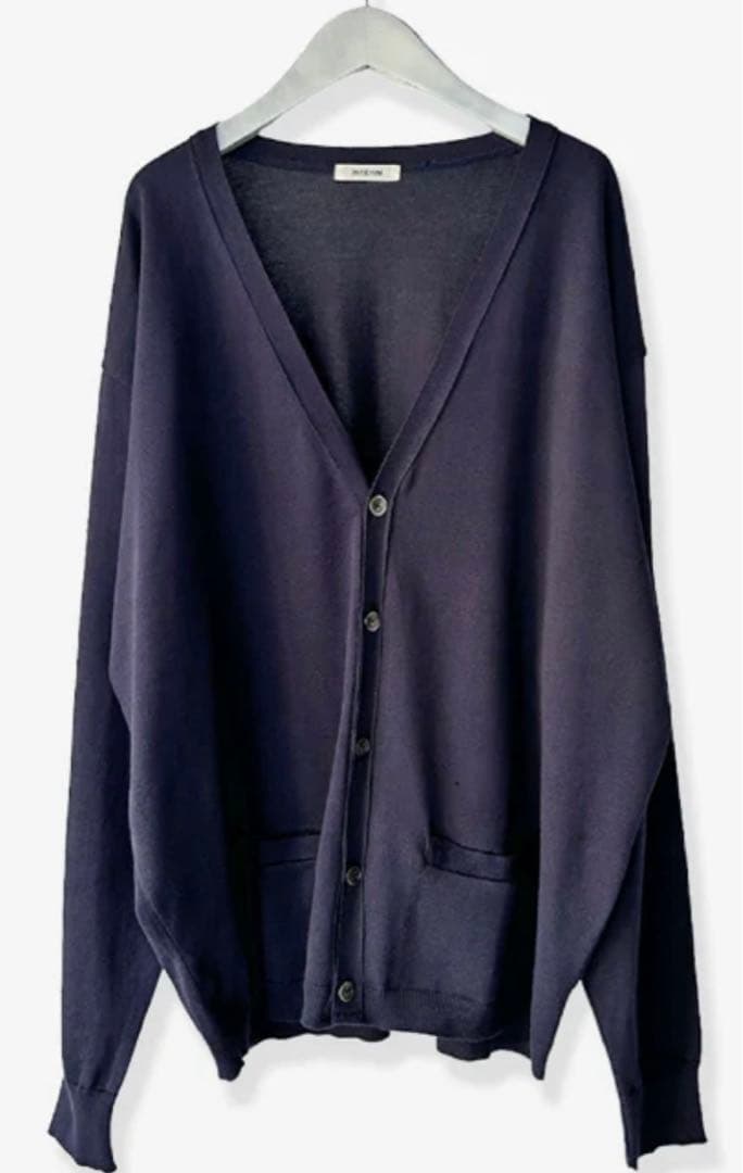 t*s様 interimインテリム ダークネイビー カーディガン L サイズ5