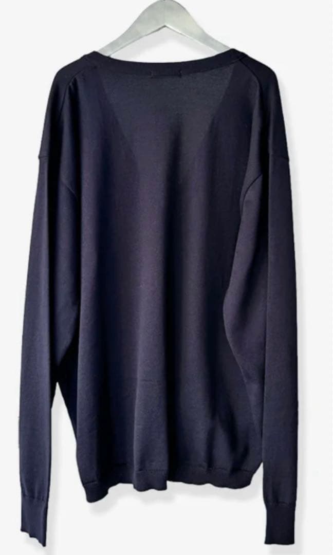 t*s様 interimインテリム ダークネイビー カーディガン L サイズ5