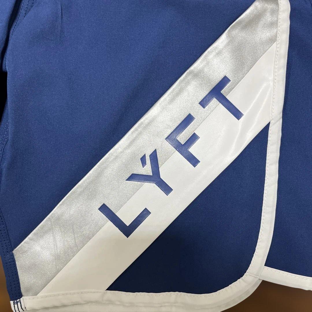 リフト　ステージショーツ　サーフパンツ　ブルー　ホワイト　M フィジーク