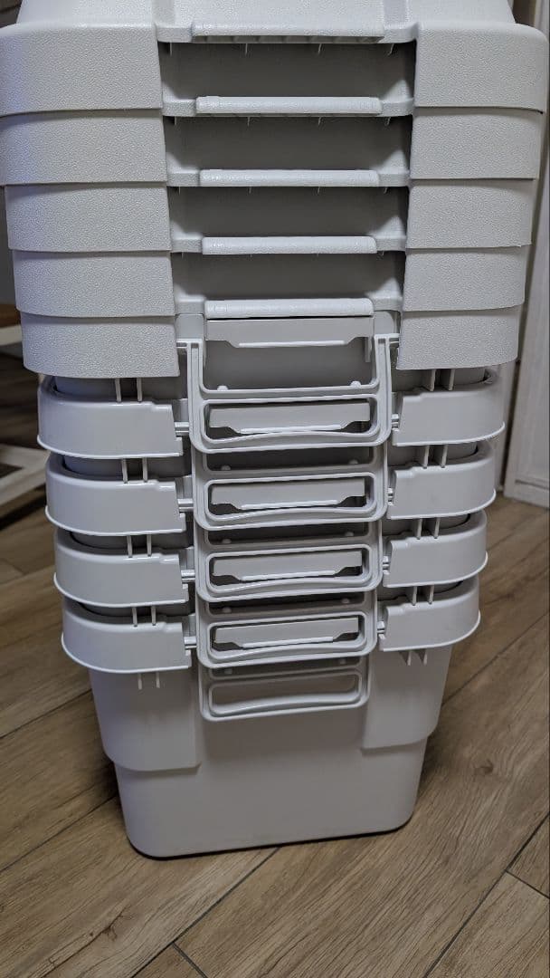 無印良品　ポリプロピレン頑丈収納ボックス大　５個セット