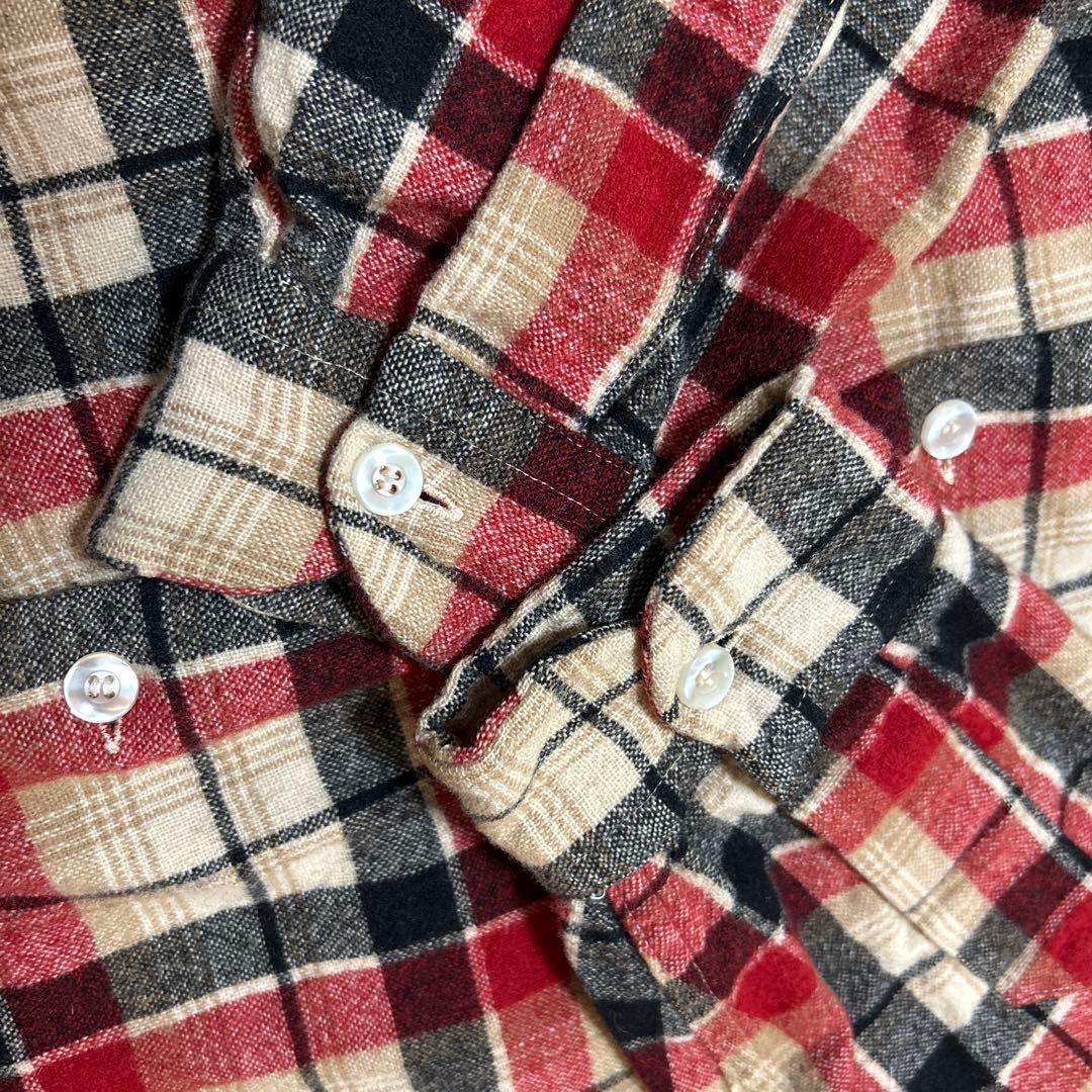 70's Pendleton ウール ボードシャツ USA製