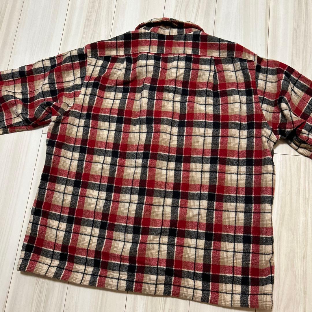 70's Pendleton ウール ボードシャツ USA製