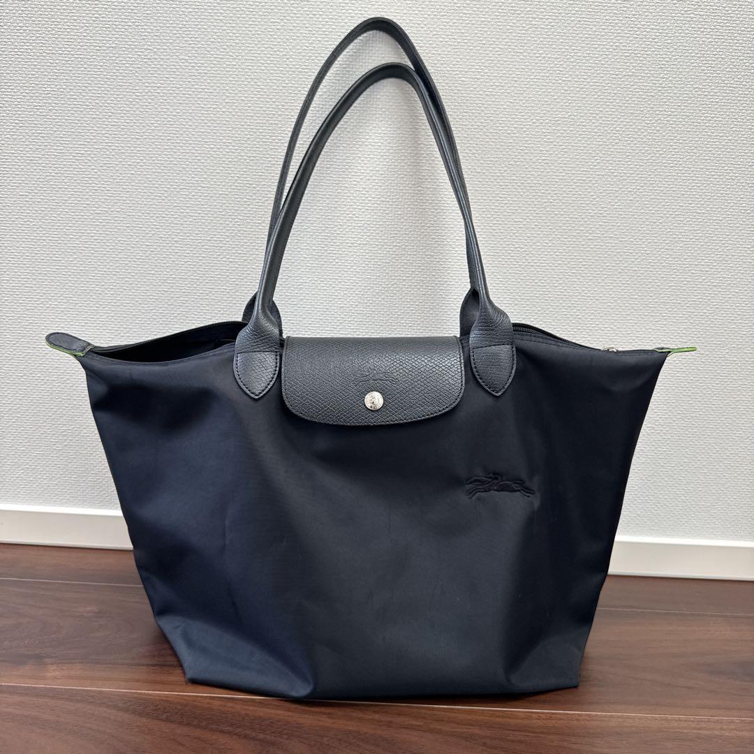 ロンシャン LONGCHAMP トートバッグ ナイロン ブラック　ルプリアージュ
