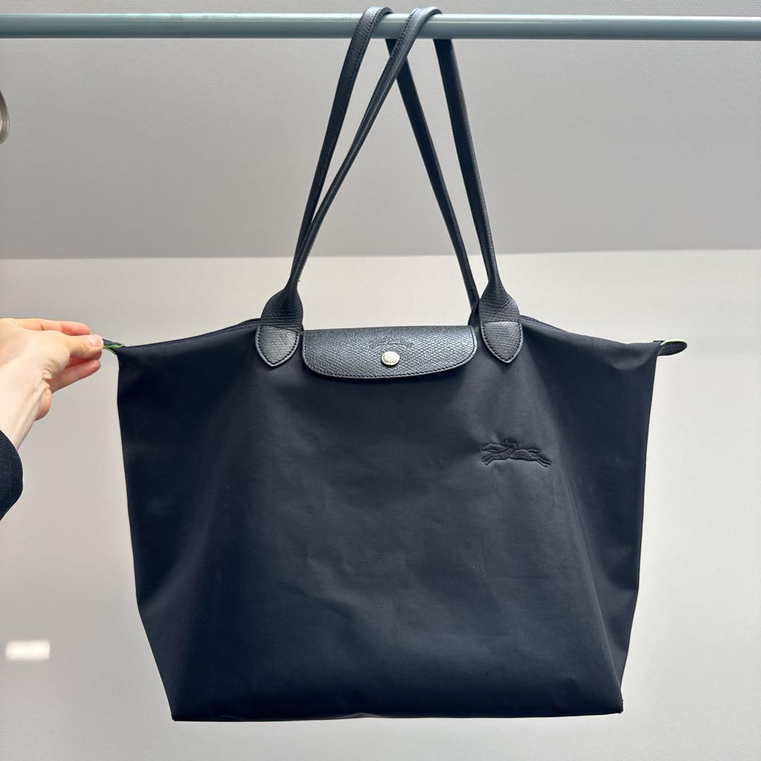 ロンシャン LONGCHAMP トートバッグ ナイロン ブラック　ルプリアージュ