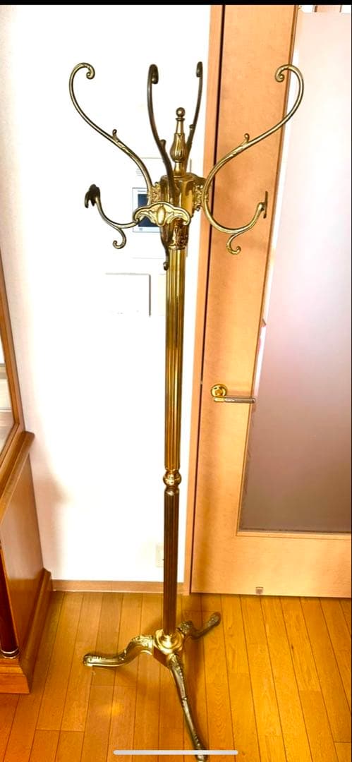 l*h様 最終値下げ⭐︎手渡し可能 アンティーク　真鍮　コートハンガー イタリア