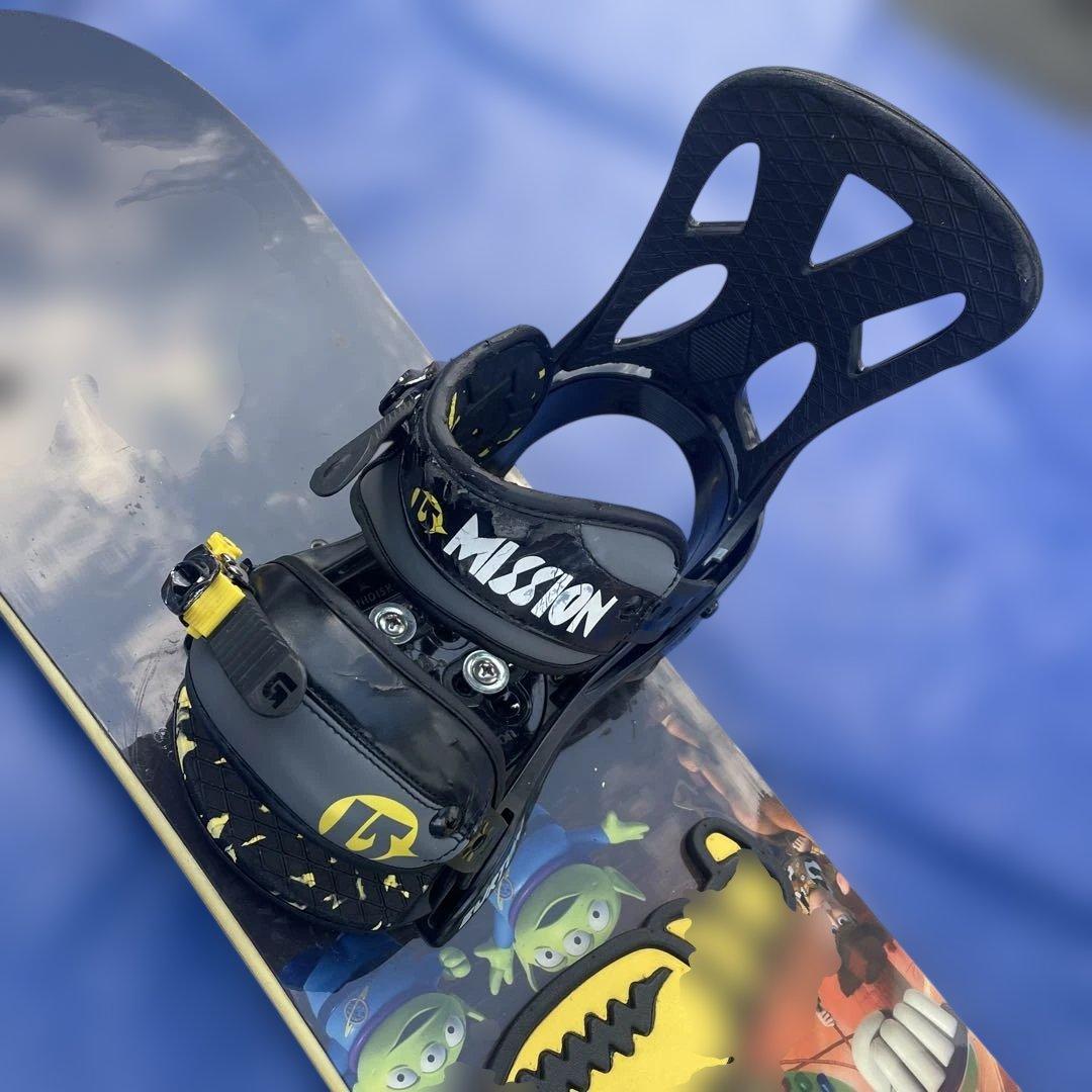 バートン　チョッパー120cm ミッションSサイズ　キッズ　ビンディングセット