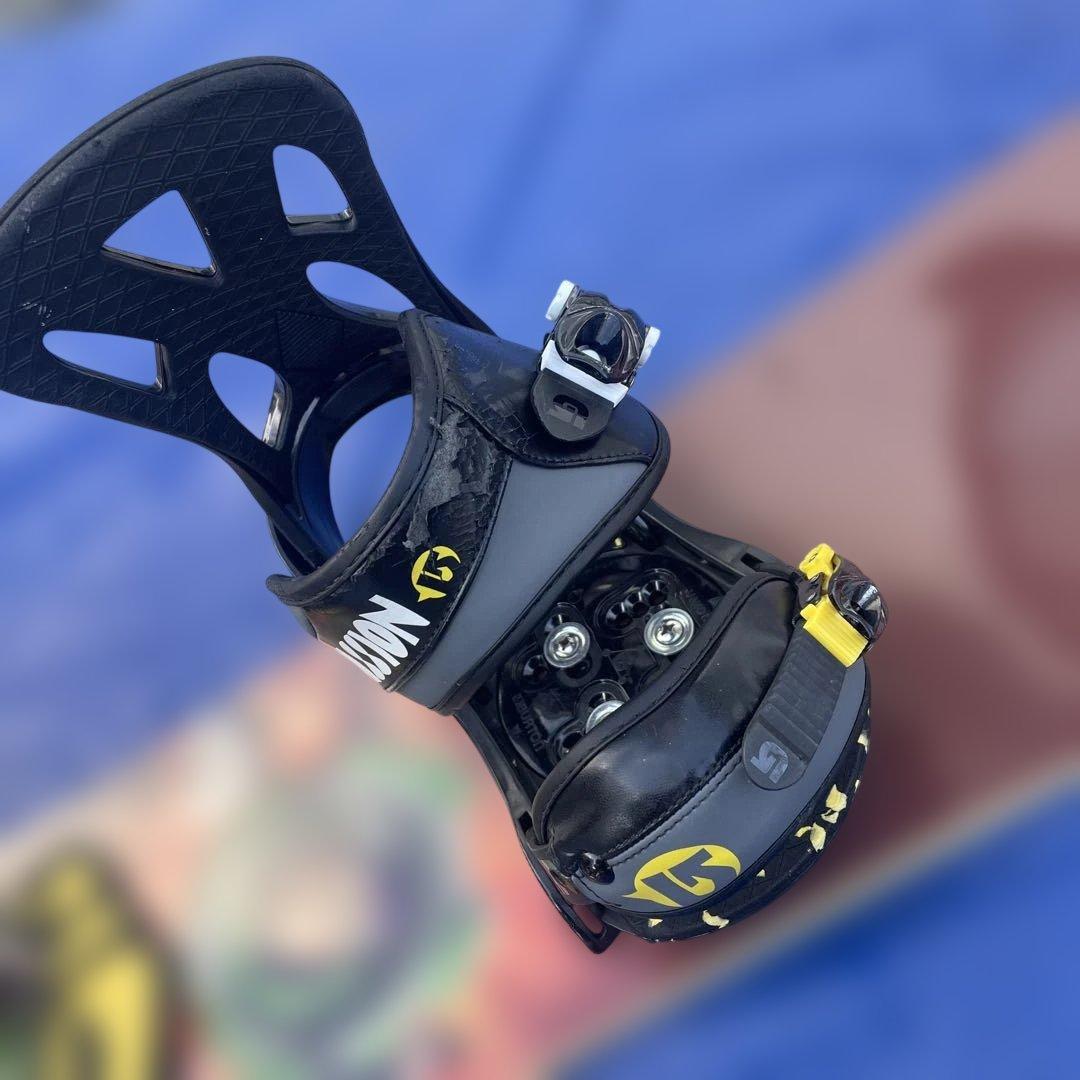 バートン　チョッパー120cm ミッションSサイズ　キッズ　ビンディングセット