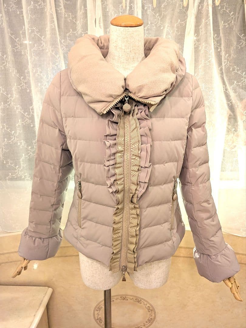 コニー様　トゥービーシック　ダウンコート40　2ウェイ　下部取り外し可　フリル