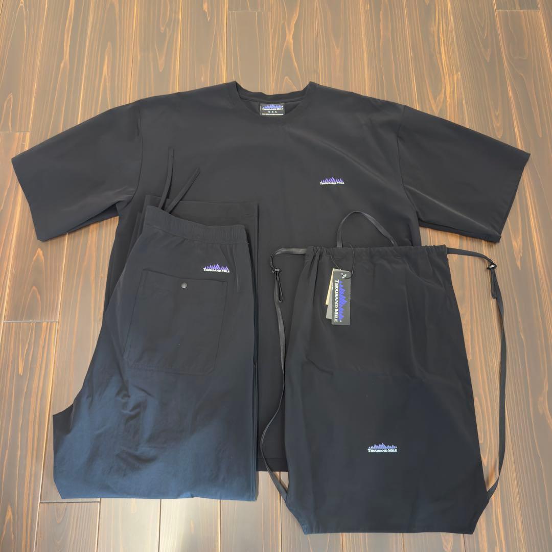 新品 THOUSAND MILE Tシャツ パンツ セットアップ ３点セット