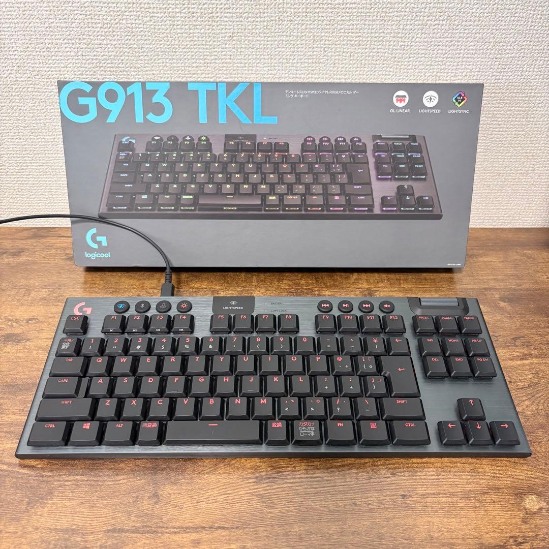 logicool G913 TKL RGB ゲーミングキーボード