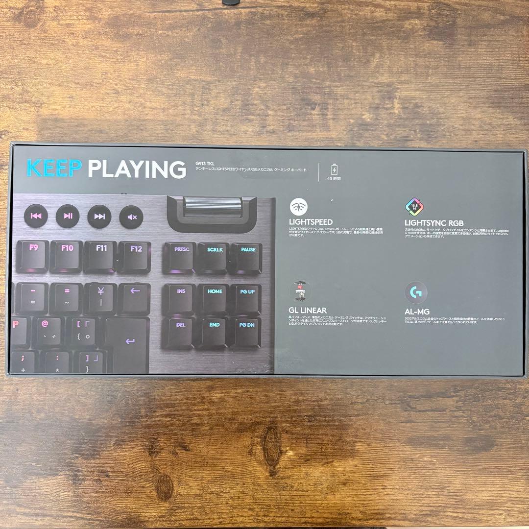 logicool G913 TKL RGB ゲーミングキーボード