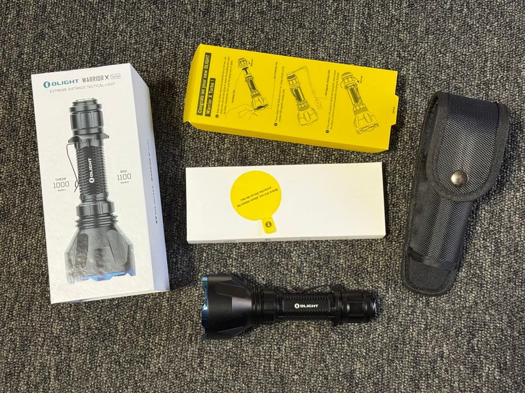 【新品】 OLIGHT Warrior X Turbo LED フラッシュライト