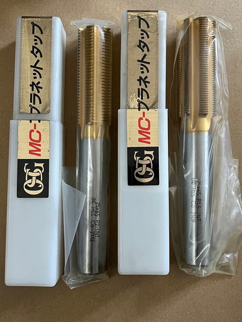 OSG MC-プラネットタップ PNGT 25x65 P1.5 P2. 計2本