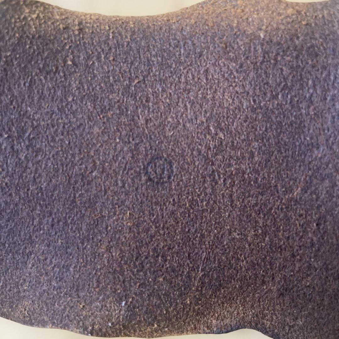 アンダーカバー　ダークブラウン レザー バングル