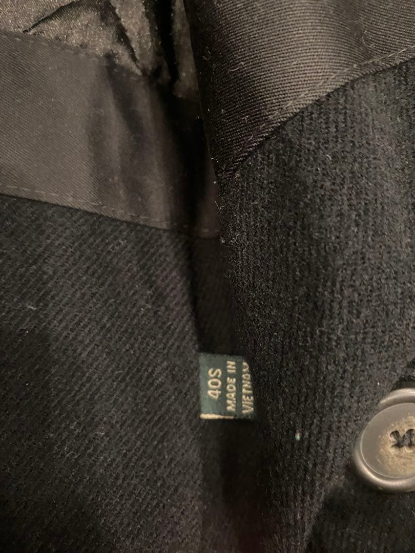 ラルフローレン　トレンチコート　黒