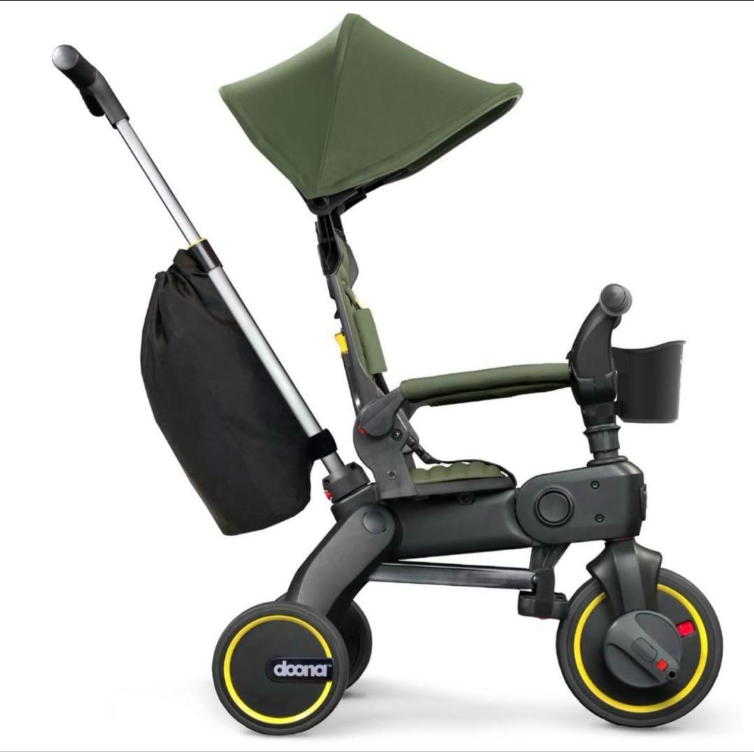 doona Liki Trike【世界最小折りたたみ三輪車】リキトライク カーキ