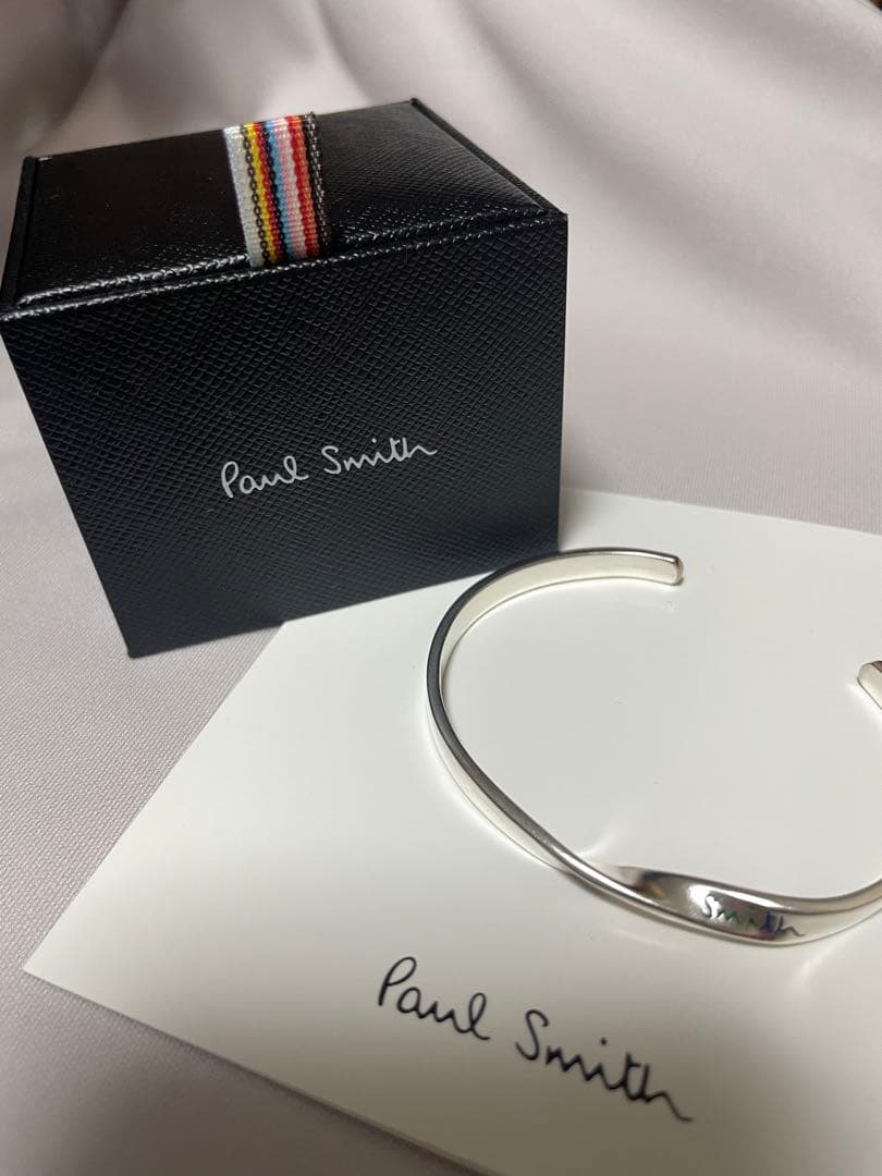 Paul Smith ポールスミスツイストバングル 箱・カード付き