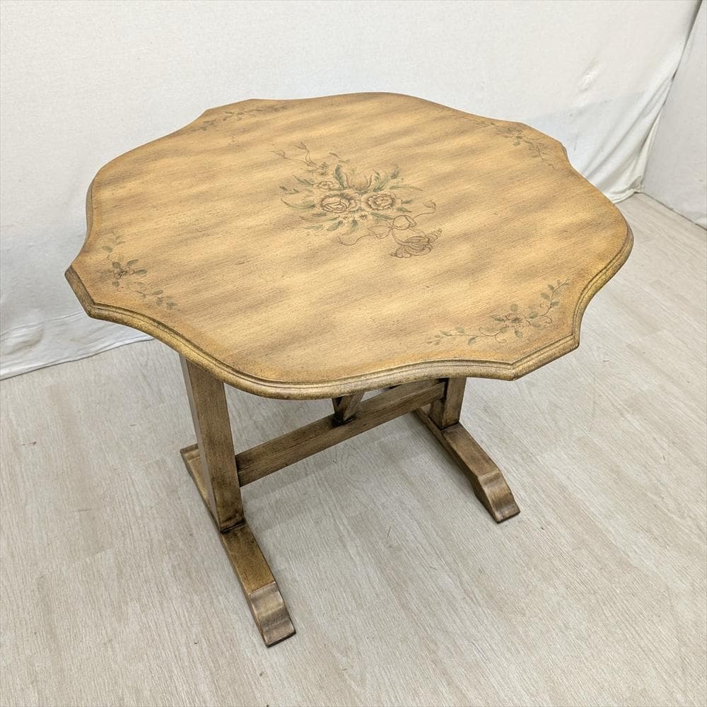 展示品　Powell　折り畳み　サイドテーブル　ダイニング　コーヒーテーブル