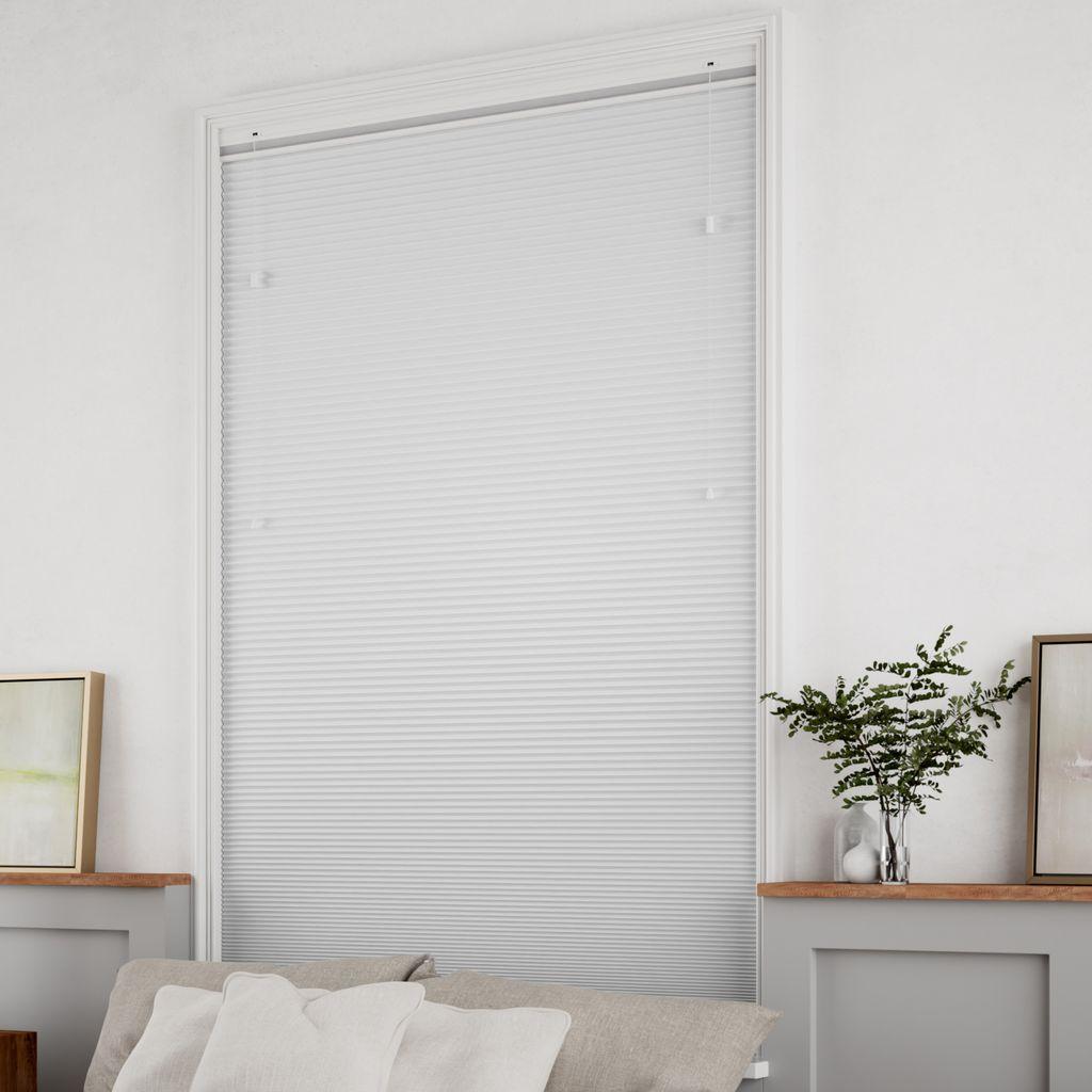 未使用　ハニカムシェード　シアーライトグレー 　81.5×115