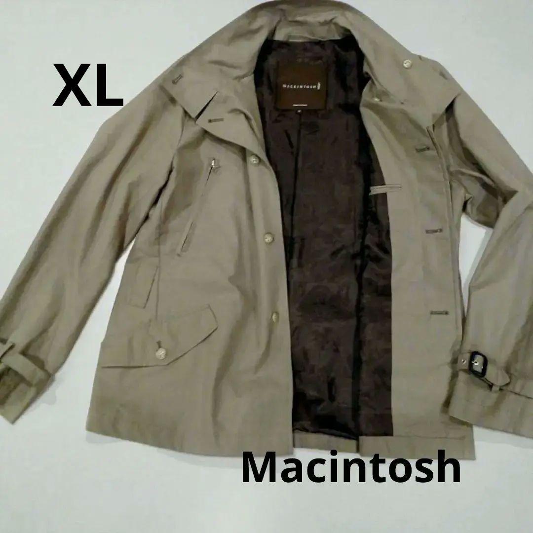 【美品】MACKINTOSH 英国製トレンチコートジャケット カーキベージュ42