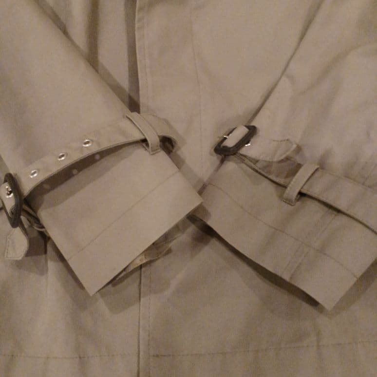 【美品】MACKINTOSH 英国製トレンチコートジャケット カーキベージュ42