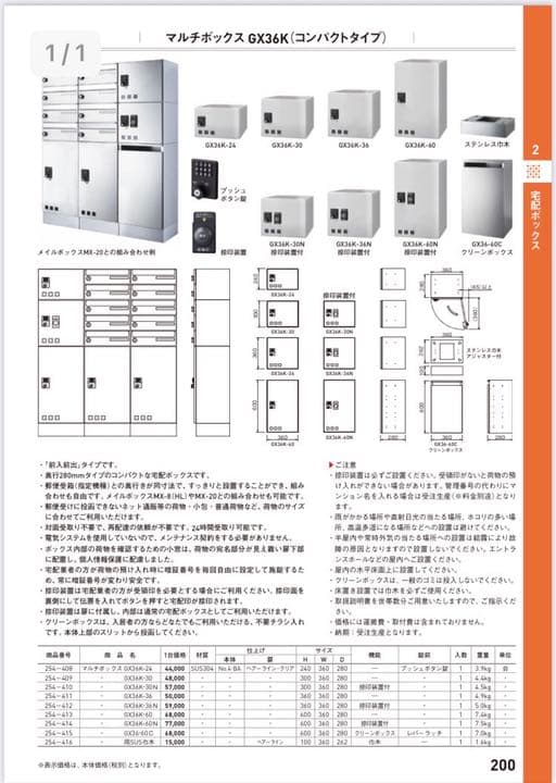 新品未使用　杉田エース　マルチボックス巾木　GX36K