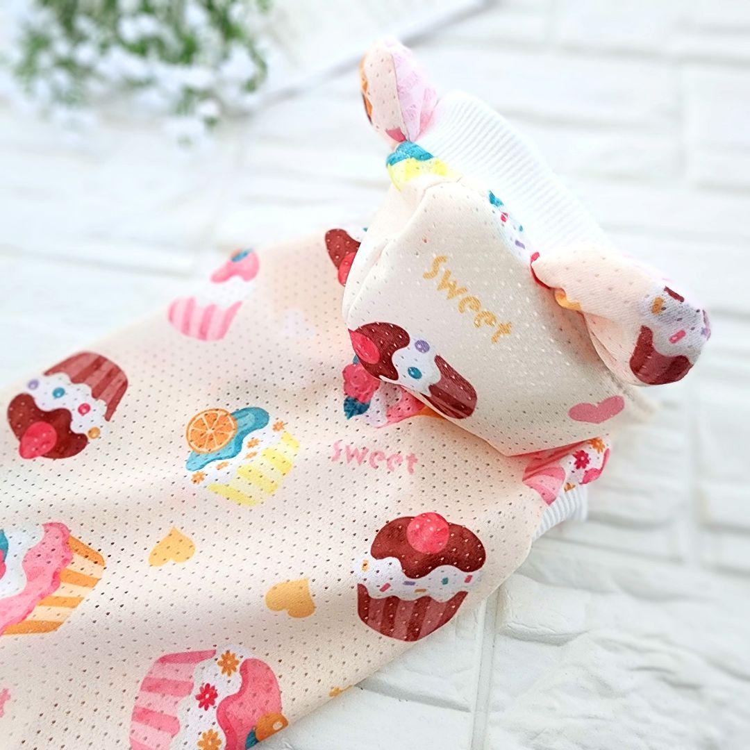 ♡♡ぷるぷる♡♡様❤️ティアードキャミ♡くま耳フード♡ハンドメイド犬服