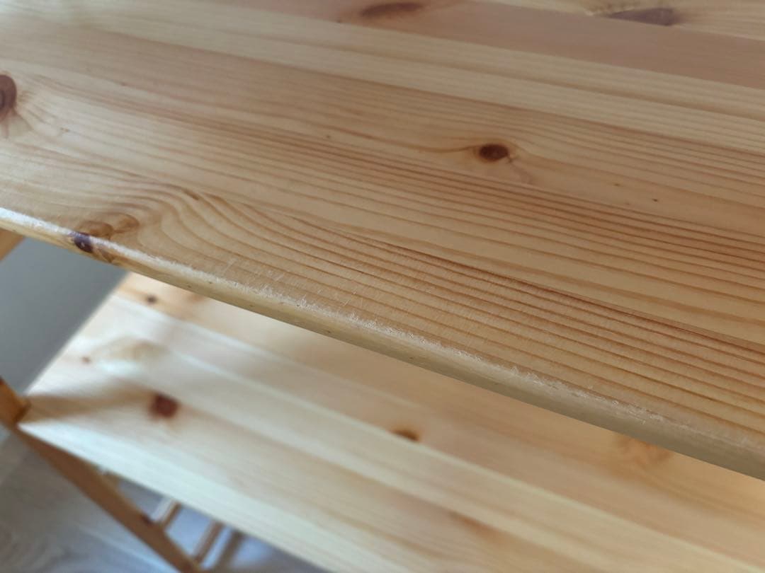 無印良品パイン材ユニットシェルフ・86cm幅・中