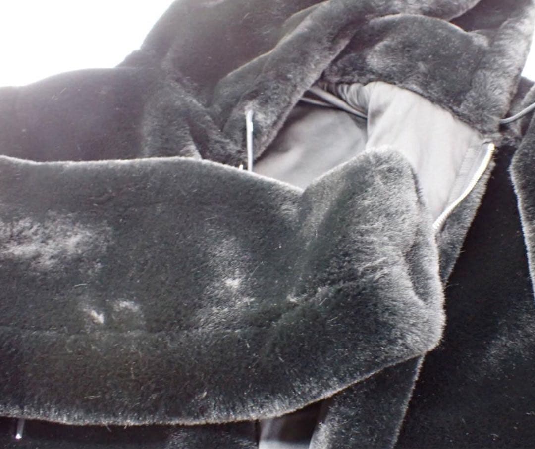 タトラス TATRAS フェイクファー　ブルゾン　黒　美品　ボアブルゾン