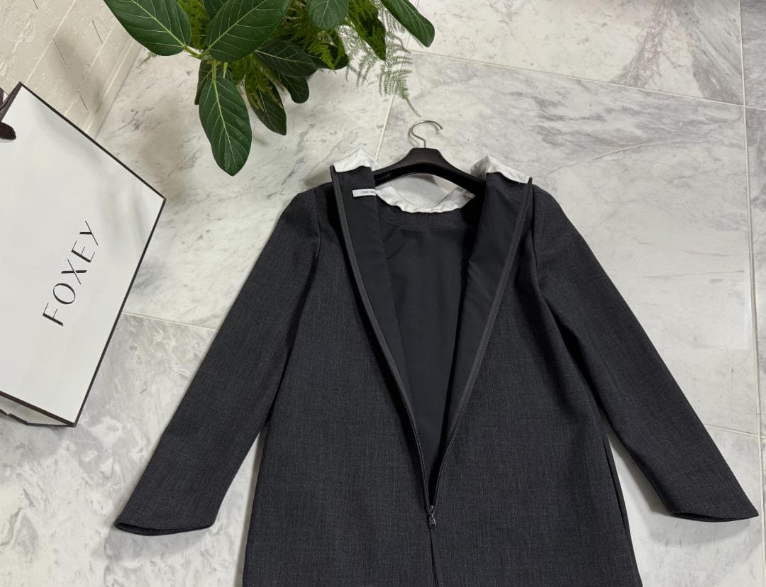 未使用級★FOXEY/フォクシー ワンピース プライベート ノアール 38