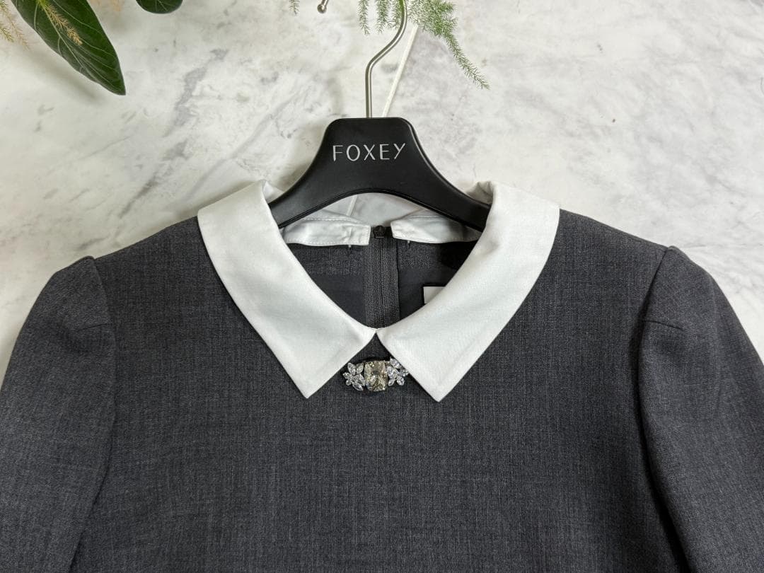 未使用級★FOXEY/フォクシー ワンピース プライベート ノアール 38