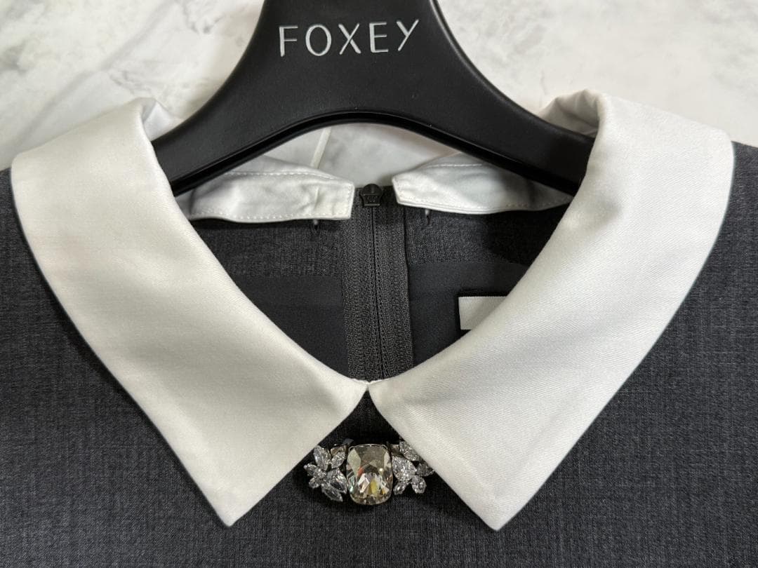 未使用級★FOXEY/フォクシー ワンピース プライベート ノアール 38