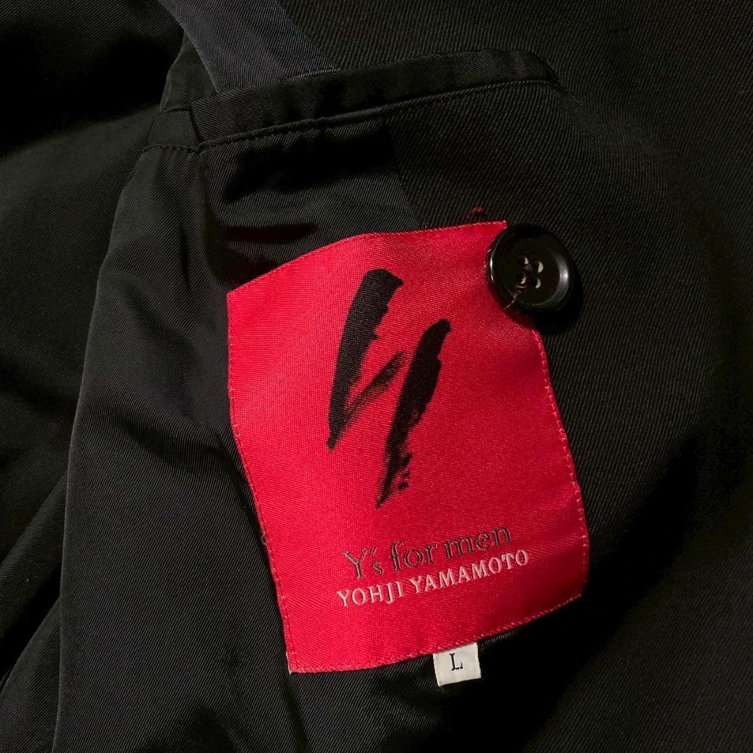 E*I様 【赤ラベル】Y’s for men ウールトレンチコート L ダブルブ