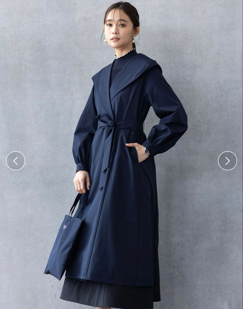 アメノチハレ ドレスガウンコート（Nina）