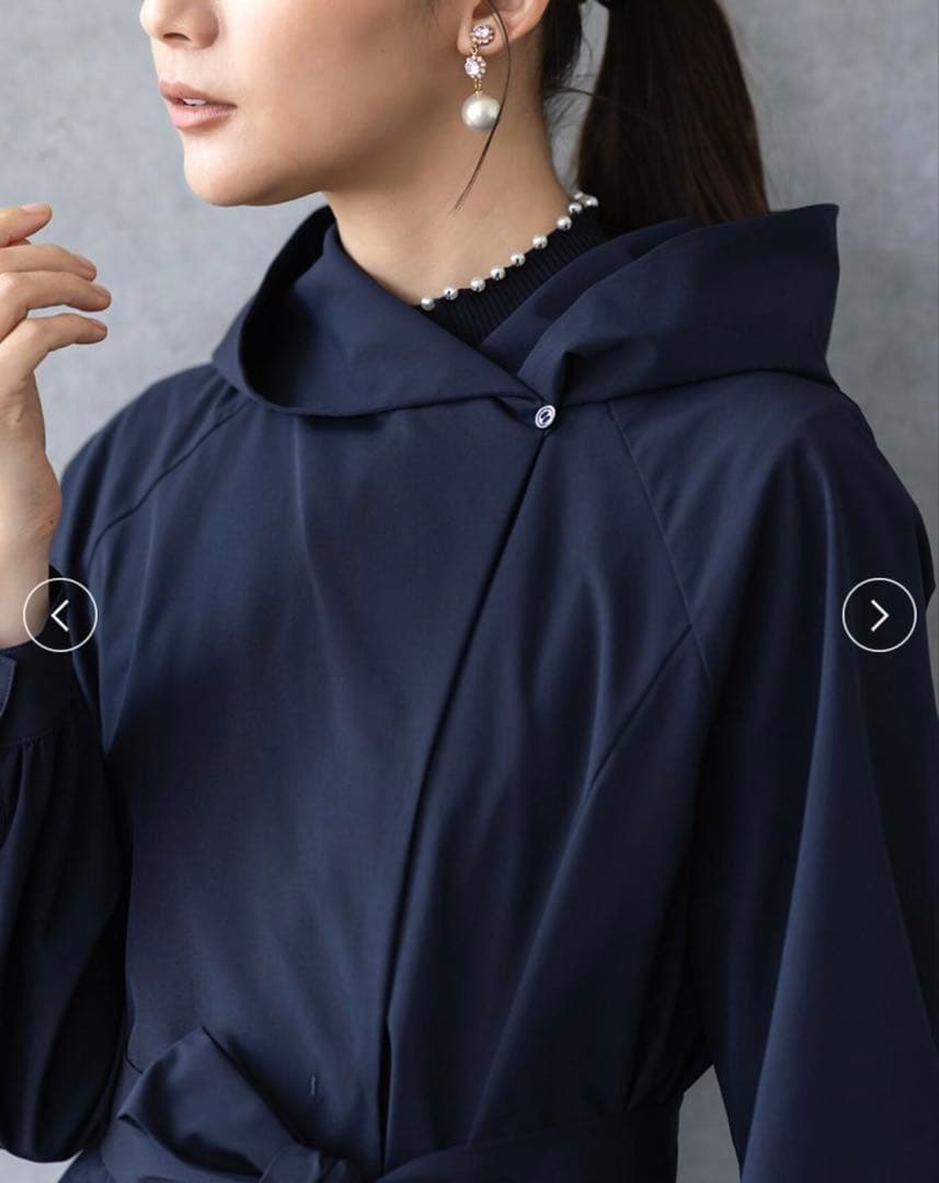 アメノチハレ ドレスガウンコート（Nina）