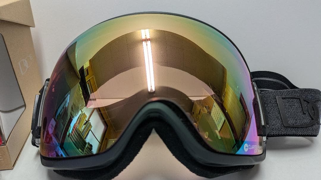 DICE BANK ゴーグル　ピンク/パステルピンクミラー