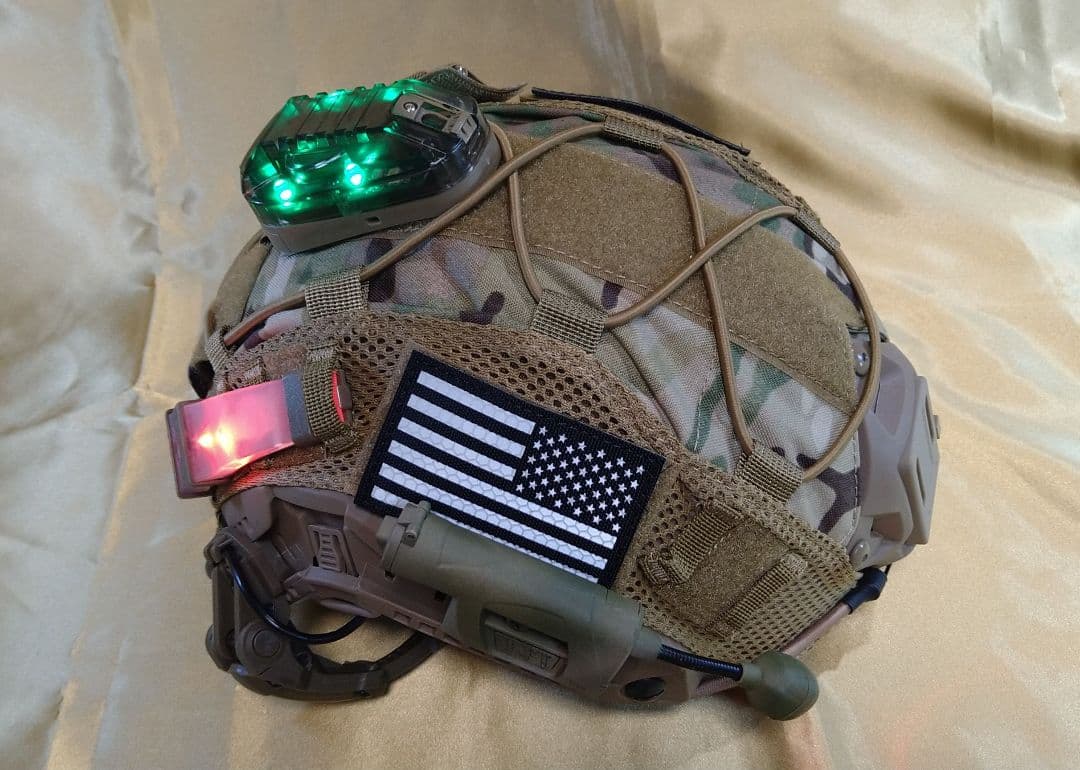 19.20日迄の限定値下げ！即使用可能ヘルメット！EARMOR.M32他装着済