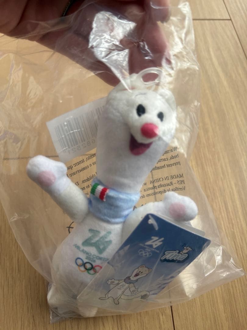 【新品】Tina ぬいぐるみ マスコット ミラノ・コルティナ 2026 18㎝