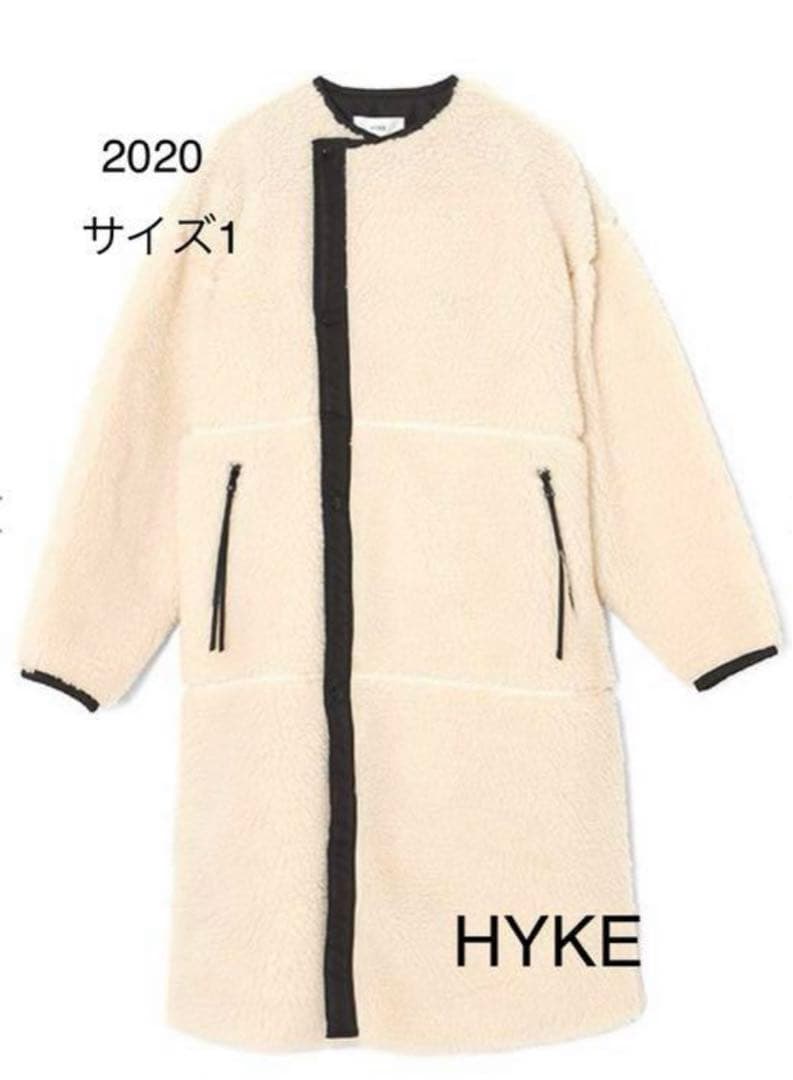 HYKE ボアコート　2020AW サイズ1
