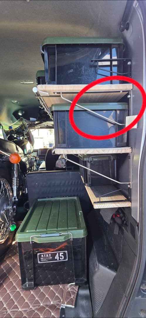 N VAN 強度⭕棚作成します