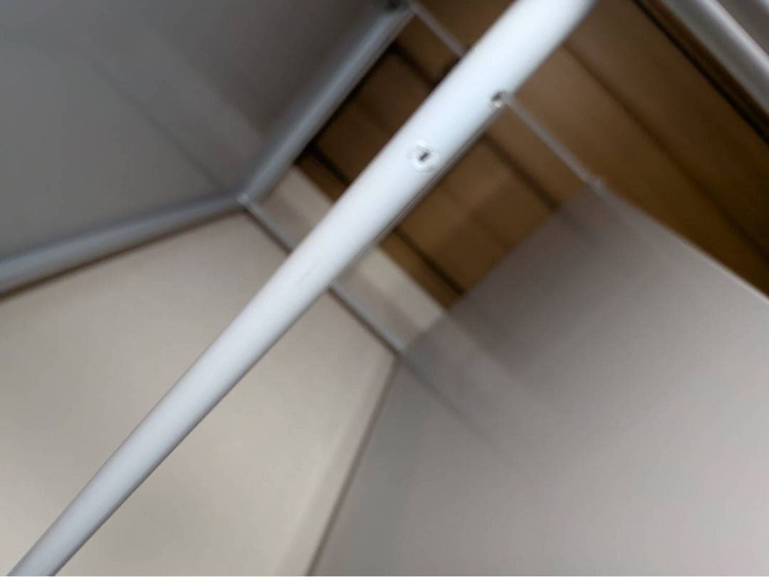 ■送料込■無印良品 スチールユニットシェルフ ワードローブ 棚 衣類収納 グレー