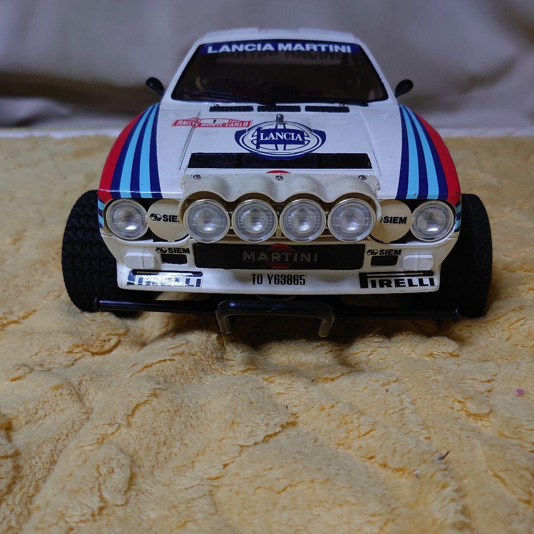 か*お様 タミヤ　マイティフロッグ　カスタム　ランチャ037ラリーボディ付き