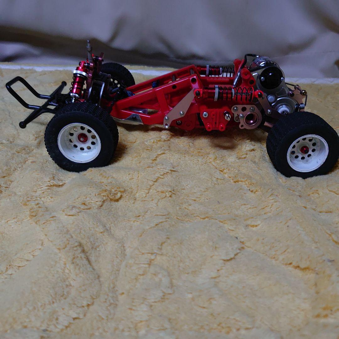 か*お様 タミヤ　マイティフロッグ　カスタム　ランチャ037ラリーボディ付き