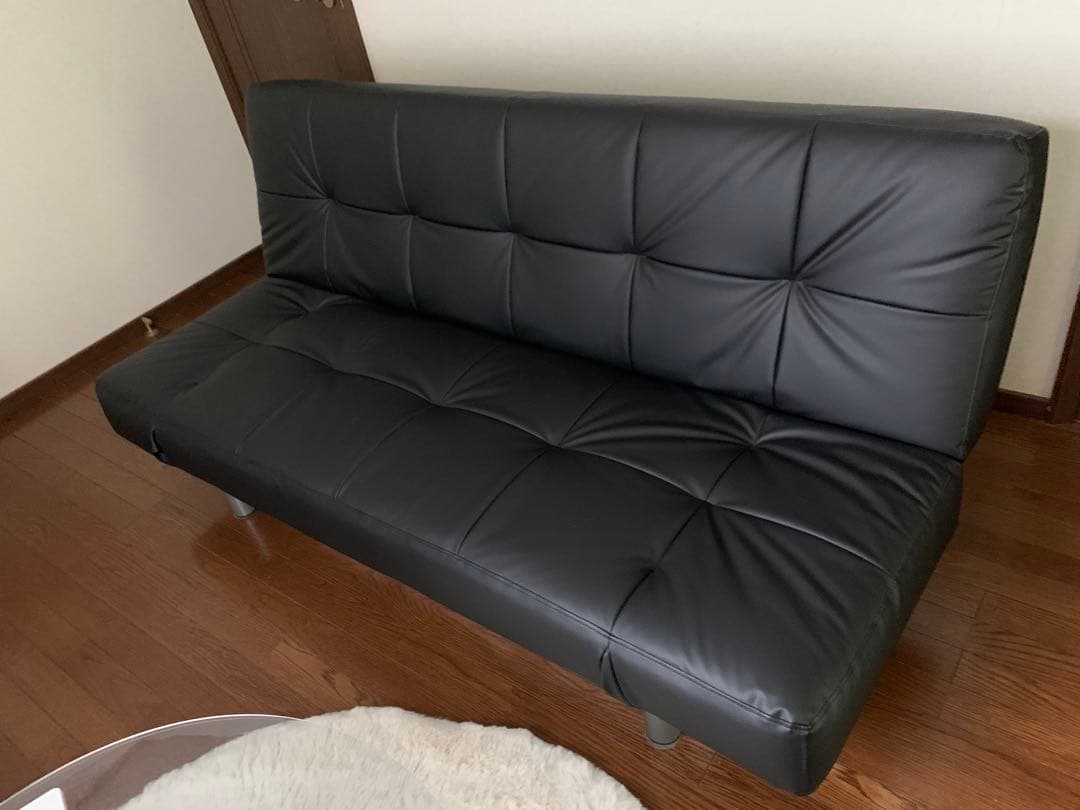 ✨ニトリ✨ソファベッド(Nシールド マークスAM BK)