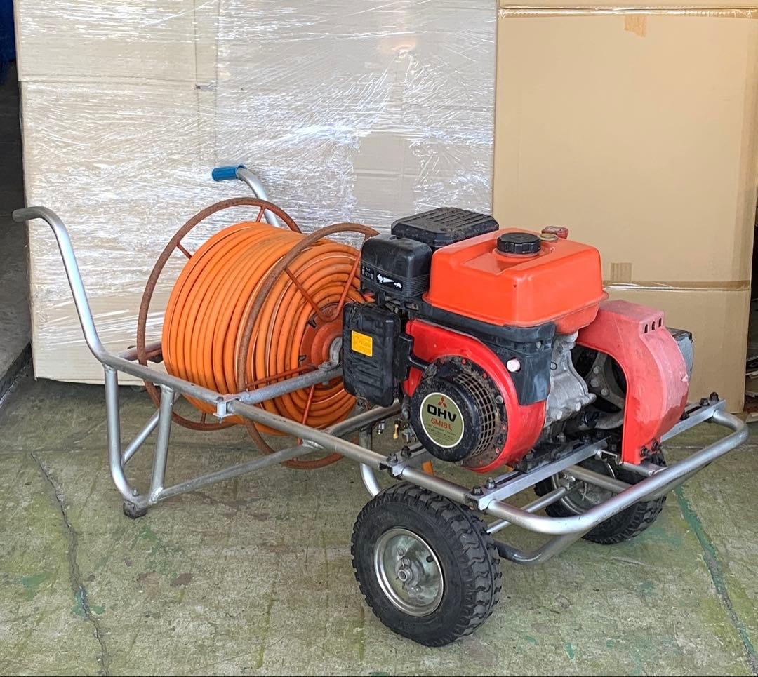 共立 セラミックセット動噴 動力噴霧機 SP450A アルミキャリー