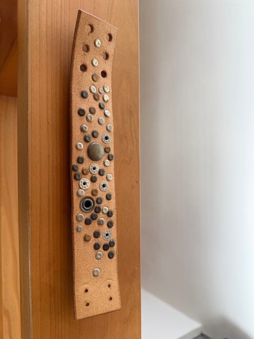 【激レア】最初期　レッドリーチュエ　レザー スタッズ　2本セット売り