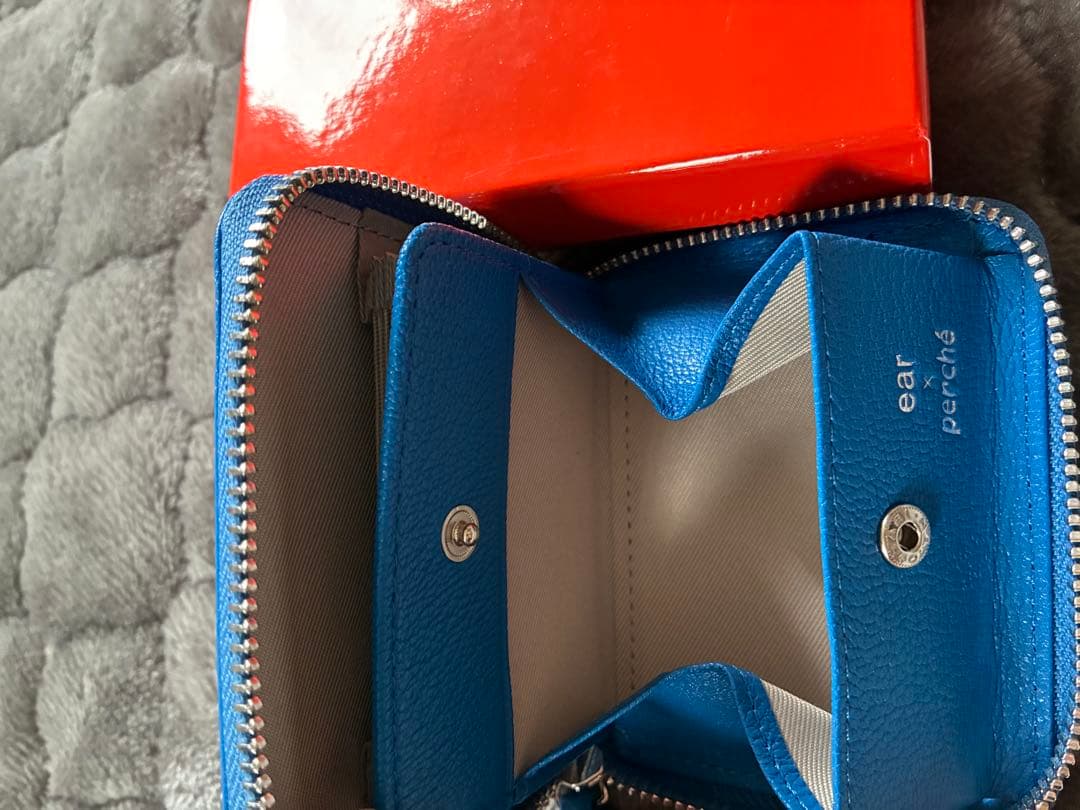 PEZキャラクター刺繍 二つ折り財布