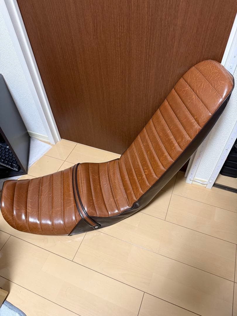 zrx400三段シートブラウン