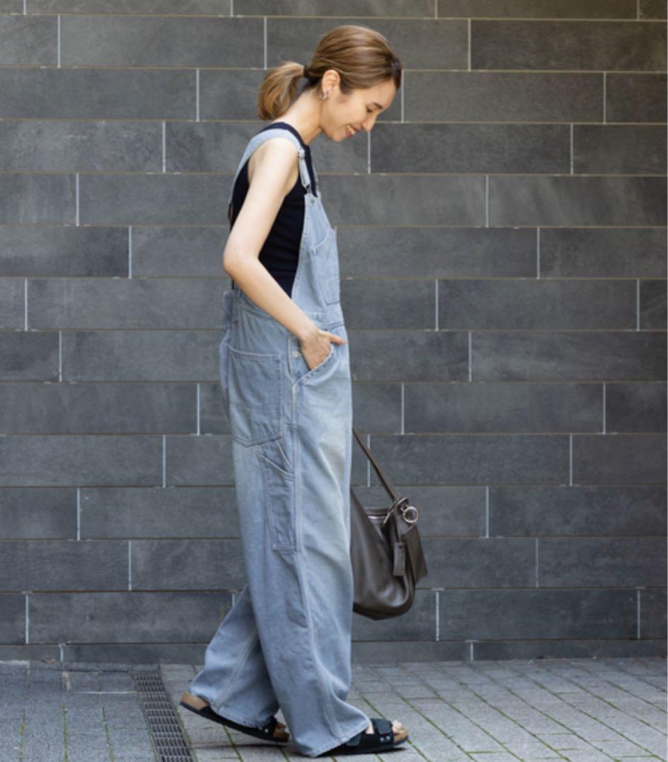 FRAMeWORKサロペット オーバーオール デニムサロペット 36