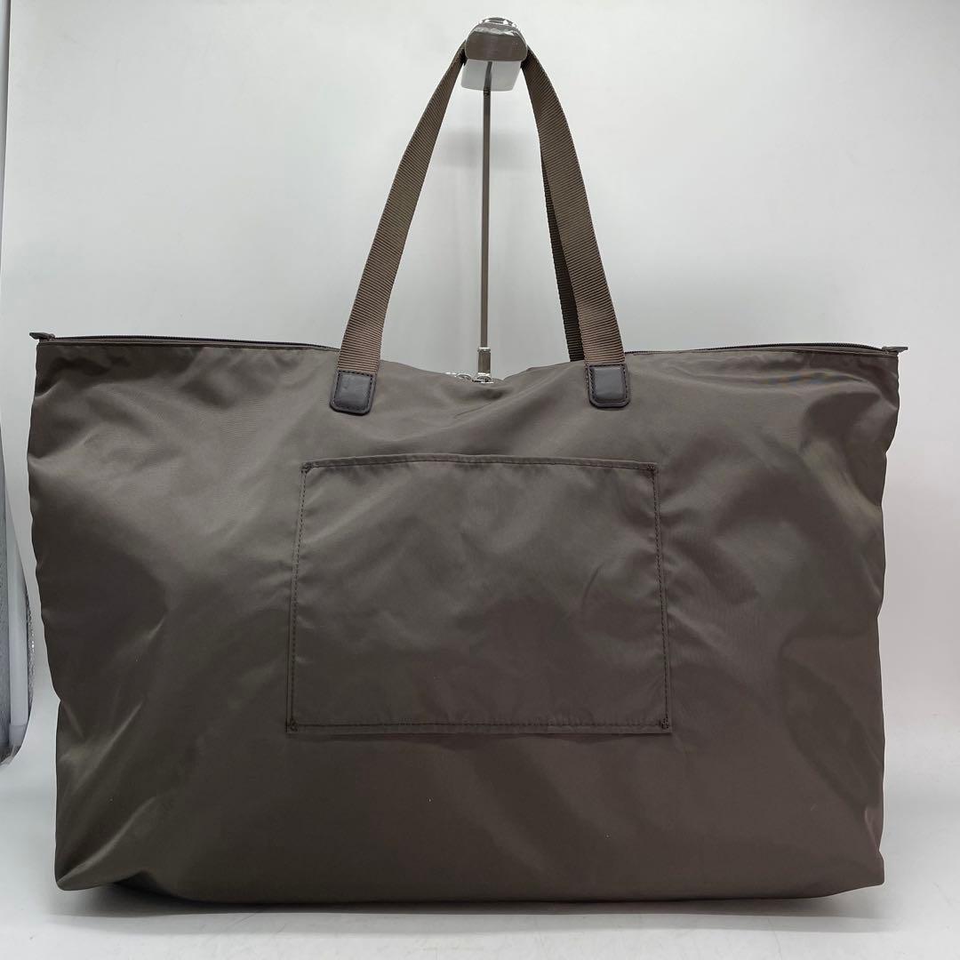 BN4871□TUMI トートバッグ 折りたたみ ジャストインケース ポーチ付き